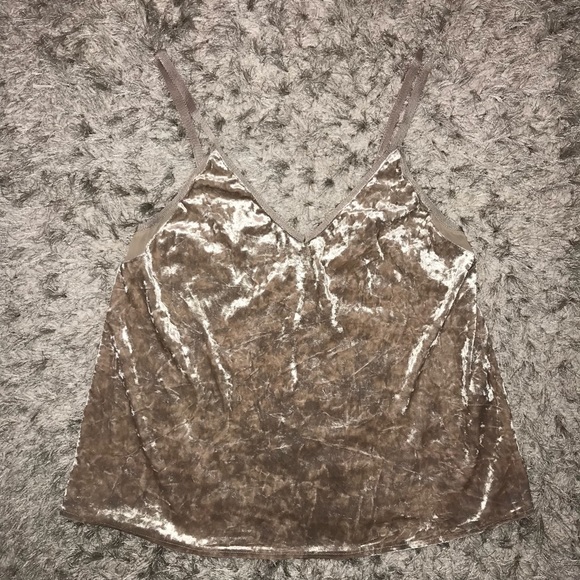 ZARA velvet strap tank top SIZE MEDIUM - Picture 5 of 12